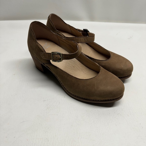 Dansko Women's Harlo Mushroom Mary Jane Heel 10.5-11 size 41 - Picture 2 of 8